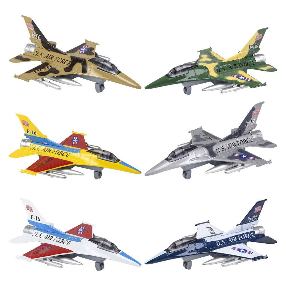 F-16 Fighting Falcon Pullback Toy