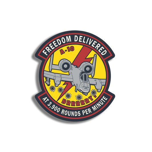A-10 Warthog 3.5" PVC Patch